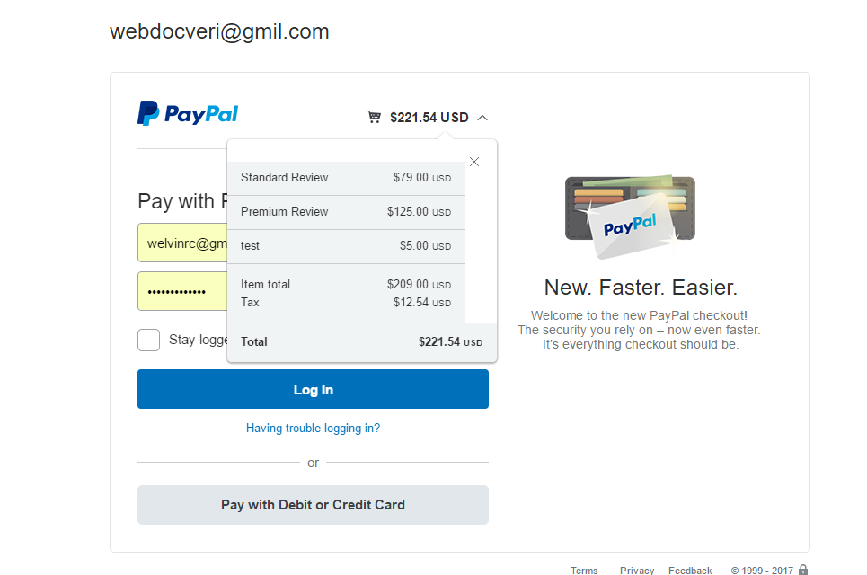 Trouble using Submit button after a Paypal transaction Image 1 Screenshot 20