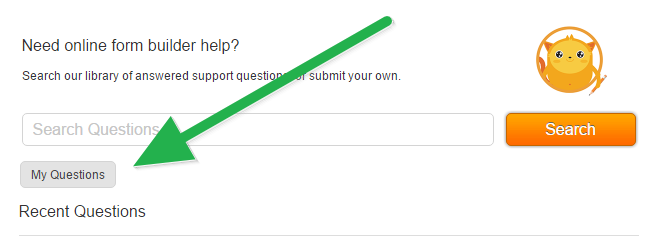 How do I check my previous support questions Image 1 Screenshot 20