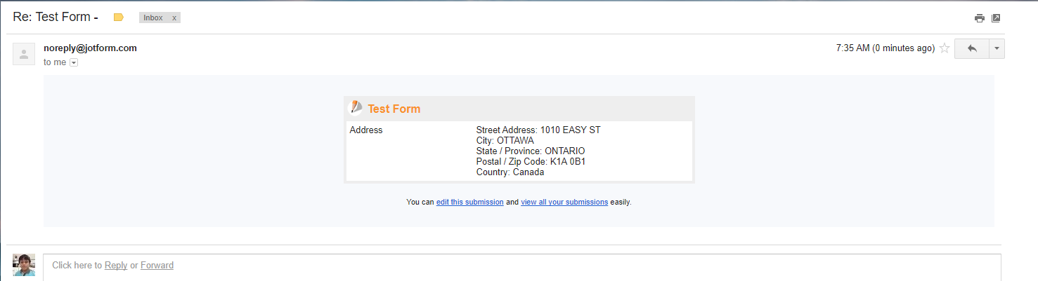 I am getting an error when providing a Canadian Postal Number Image 1 Screenshot 20