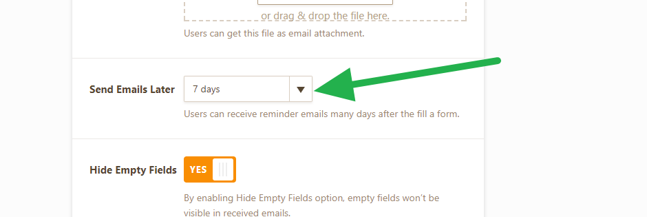 Can Jotform send reminder emails to the people who need to complete the forms? Image 1 Screenshot 20