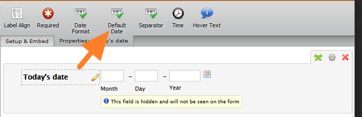My form conditions to hide fields based on a date field are not working Image 1 Screenshot 20