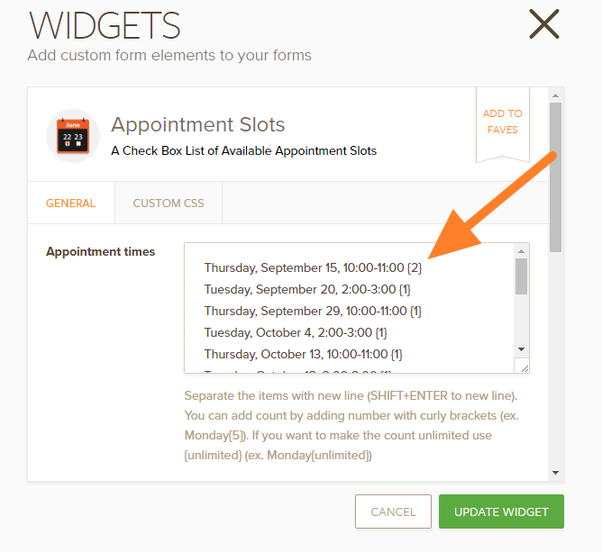 How can you cancel requests in an appointment widget Image 1 Screenshot 20