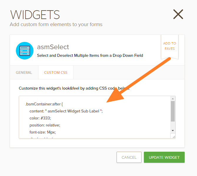 Adding a sub label in asmSelect widget Image 1 Screenshot 20