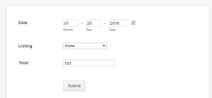 Is is possible to create a list with prices based on the selected date? Image 1 Screenshot 30