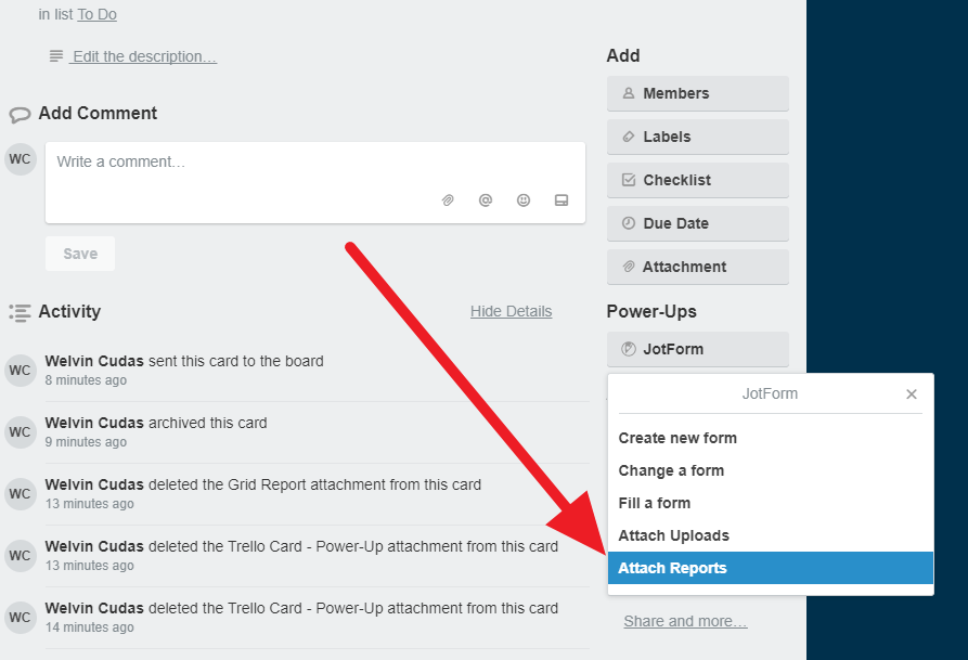 How can I display entire form results inside a Trello Card? Image 1 Screenshot 20
