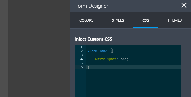 My form field labels overshoots the form width Image 1 Screenshot 20