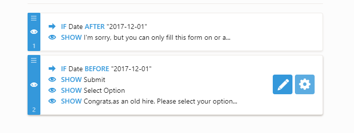 I need a form where people do it in the order of their hire date or age Image 1 Screenshot 20
