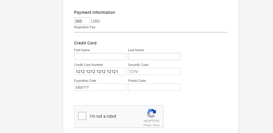 How can I adjust the width of the credit card field? Image 1 Screenshot 20