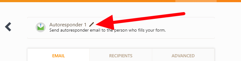 Would it be possible to create our own name for the autoresponder email? Image 2 Screenshot 41