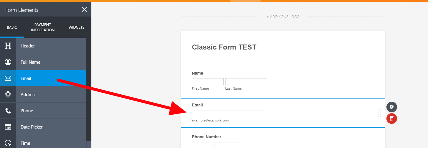 Can I add a field to insert personal email where users can receive a copy of their submission? Image 1 Screenshot 20
