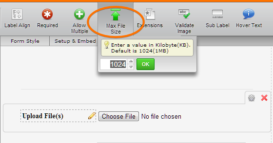 Add option to the Upload field to auto reduce the file size if the file exceeds the max file size limit Image 1 Screenshot 20
