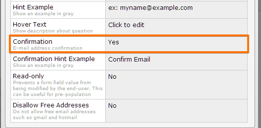 Is it possible to have a Confirm email field? Image 1 Screenshot 20