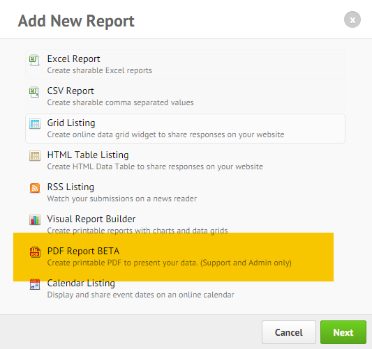 Allow PDF reports/submissions to be customizable or styled Image 1 Screenshot 20