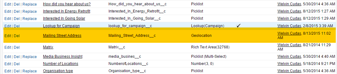 Custom Lead Fields with Geolocation type are not showing up in Salesforce Integration Image 1 Screenshot 40