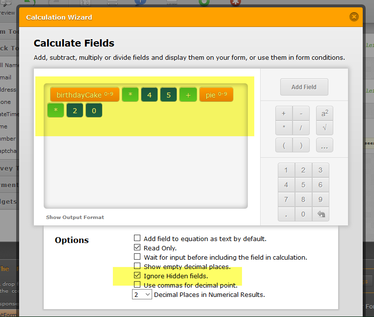 How do you correct the calculation totals Image 1 Screenshot 20