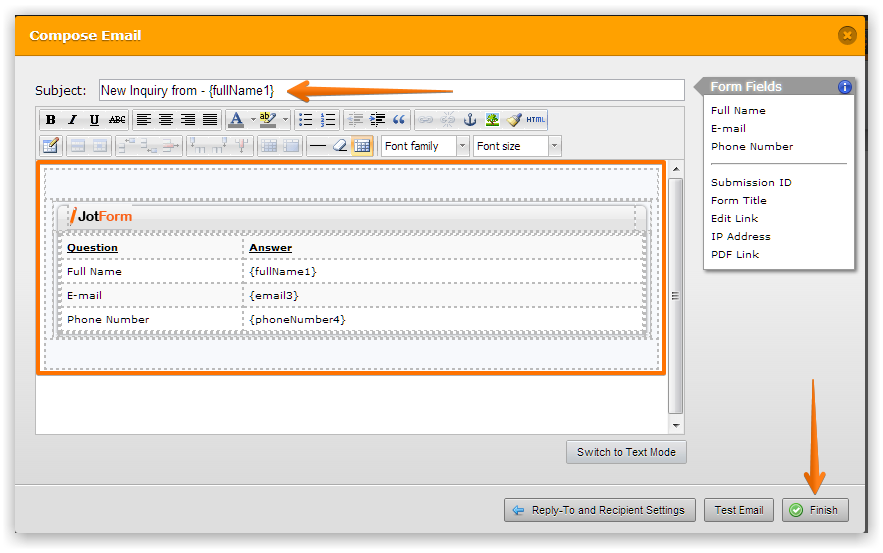 How to pull data from entries on the form Image 1 Screenshot 20