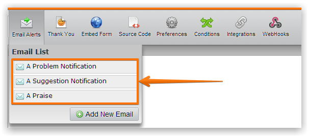 How can I have submission e mails sent to different e mail addresses depending on questions asked? Image 1 Screenshot 50