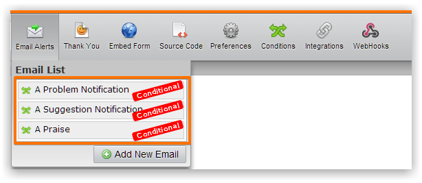 How to Send Email Notification base on a selection within jotofrm Image 1 Screenshot 20
