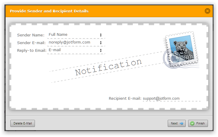 How to change the Notification Sender E mail Image 1 Screenshot 20