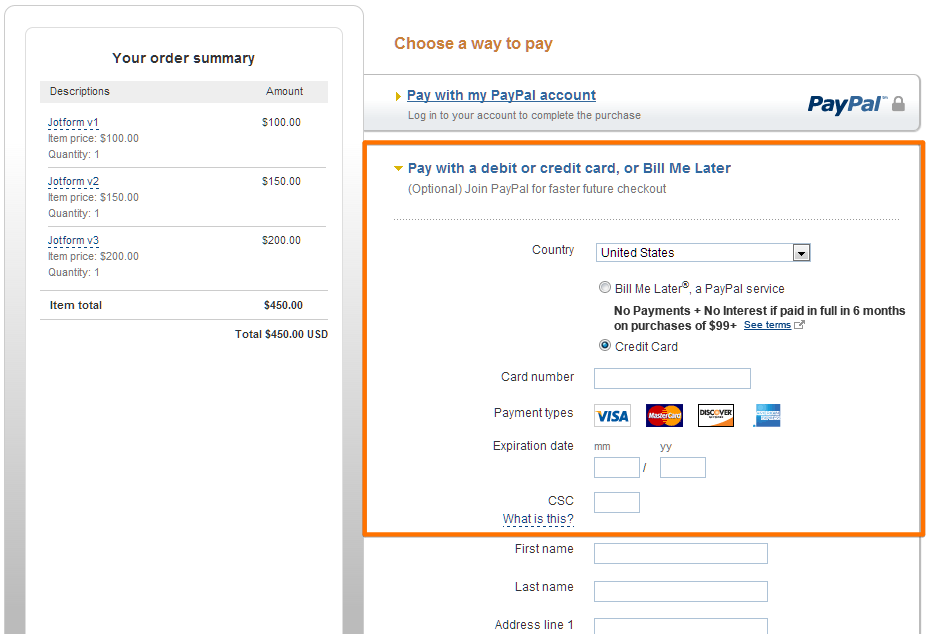 I have paypal, but i also want to be able to accept credit cards as payment Screenshot 20
