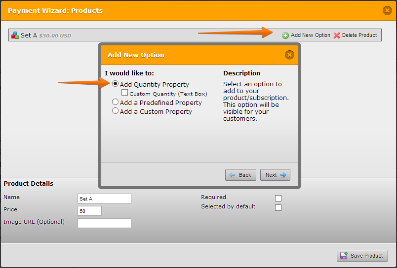 How to make the product selections a dropdown instead of a checkbox selection? Image 1 Screenshot 30