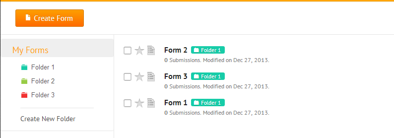 How to create My Folders in My Forms page Image 2 Screenshot 41