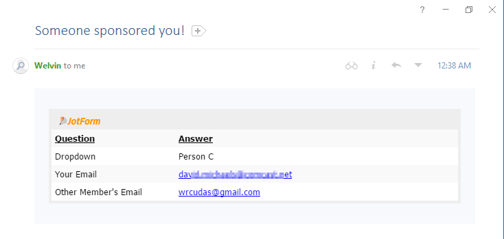Sending mail to a hidden Email address Image 1 Screenshot 20