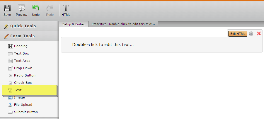 Is there another widget or code piece that could enable a large amount of text to show up in PDF? Image 1 Screenshot 30