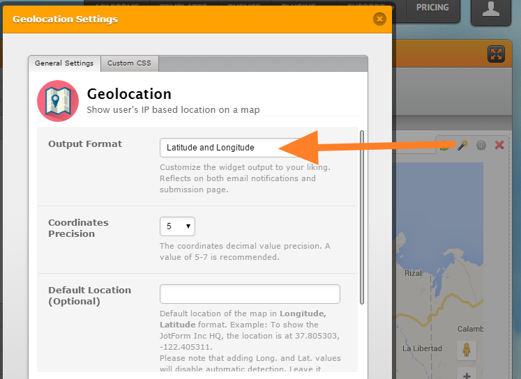 Separate field for lats and longs from geolocate widget, not mixed with address? Image 1 Screenshot 30