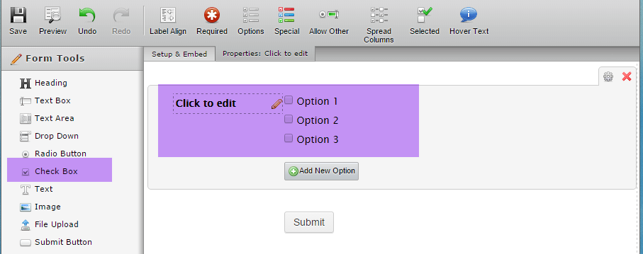 How can I have my form to make multiple selections in a category? Image 1 Screenshot 20