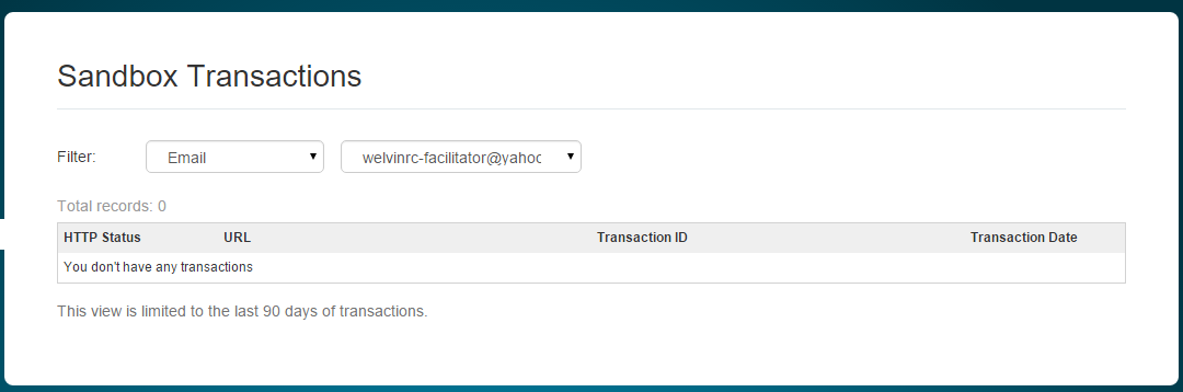 I still dont see the PayPal Sandbox facilitator account being updated but the buyer acct is updated Image 2 Screenshot 41