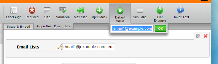 Can we control the accessibilty of the form based on email ids Image 1 Screenshot 30