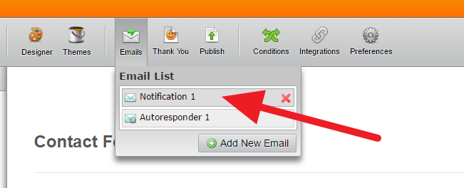 How do I add multiple recipients to an email notification Image 1 Screenshot 40