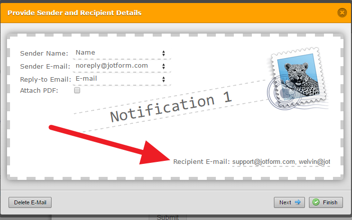 How do I add multiple recipients to an email notification Image 3 Screenshot 62