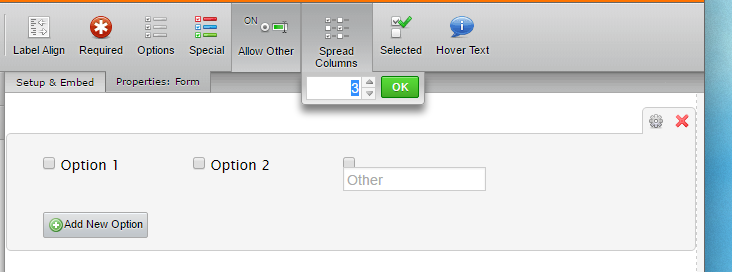 How can I keep Other option in check box from dropping down to the next line? Image 1 Screenshot 20