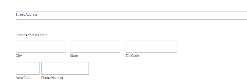 Is there a way that zip code can be moved next to state? Image 1 Screenshot 20
