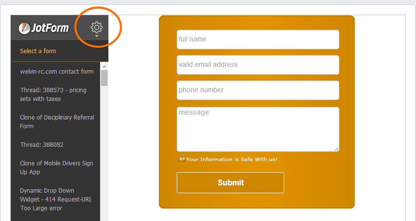 How can I update embedded form to my facebook? Image 1 Screenshot 20