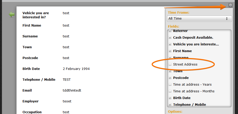 Downloaded PDF form missing details that present on email Screenshot 20