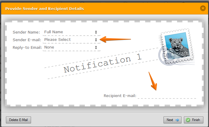 Why am I not receiving emails when someone submits a completed form? Image 1 Screenshot 20