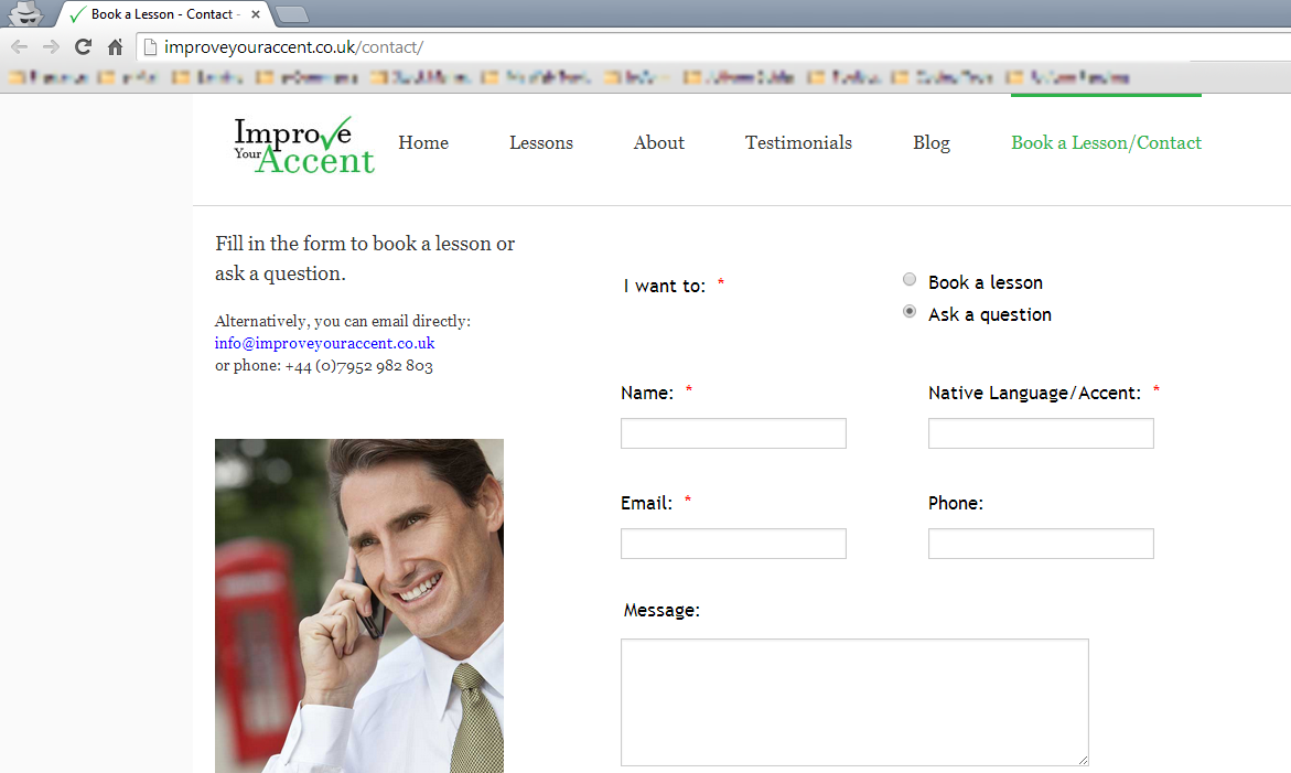 Form not displaying on Google Chrome Image 1 Screenshot 20
