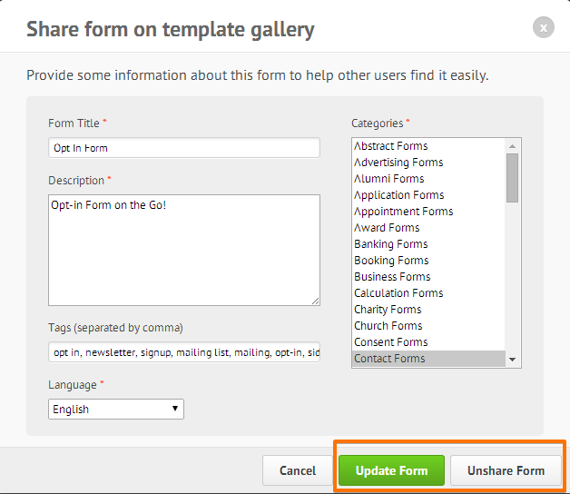 How can I edit or delete templates once shared publicly? Image 2 Screenshot 41