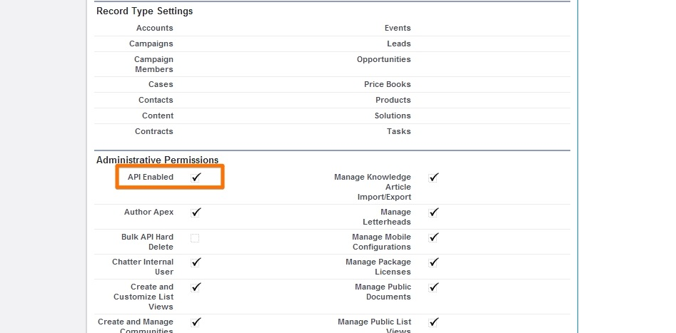 Salesforce Integration API not supported error Image 1 Screenshot 20