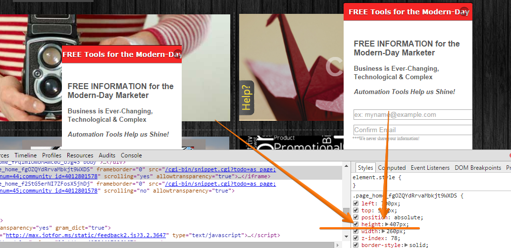 Lightbox header is not legible when embedded to the page Image 2 Screenshot 41