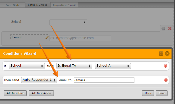 How to send an email autoresponder to people depending on how they fill the form? Image 1 Screenshot 20