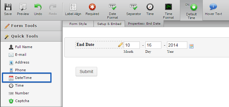 how to set an end date Image 1 Screenshot 20
