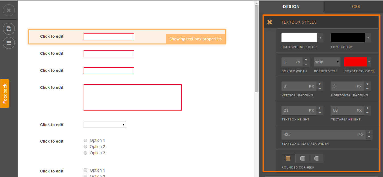Form border using CSS menu? Image 2 Screenshot 41