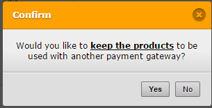 How to change payment integration without having to recreate all product items? Image 1 Screenshot 20