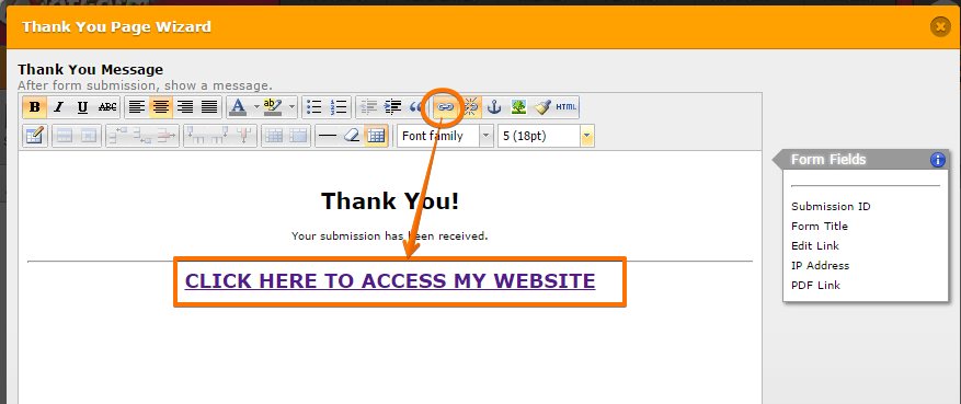 Thank You Message Redirect To Website Image 2 Screenshot 41