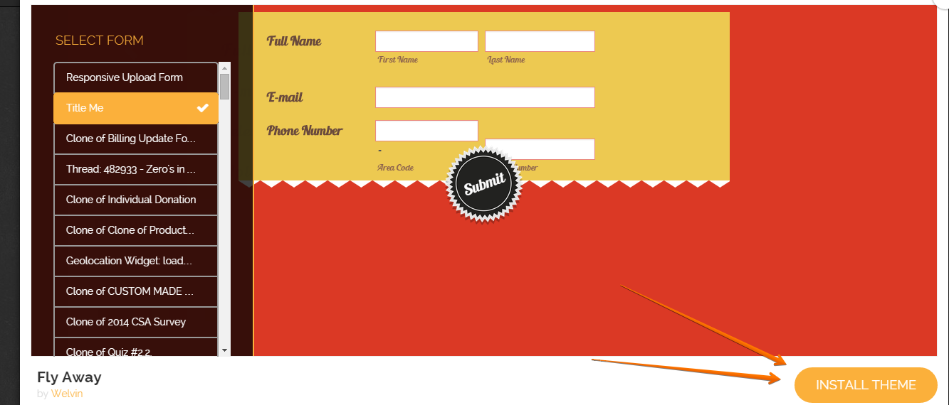 How to create a re usable themes for my forms? Image 3 Screenshot 72