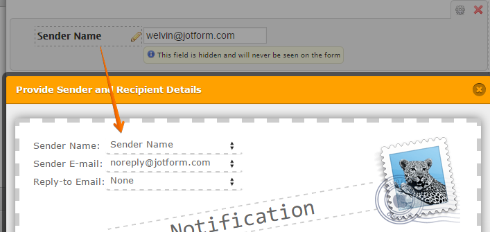 Change display sender mail in form Image 3 Screenshot 62